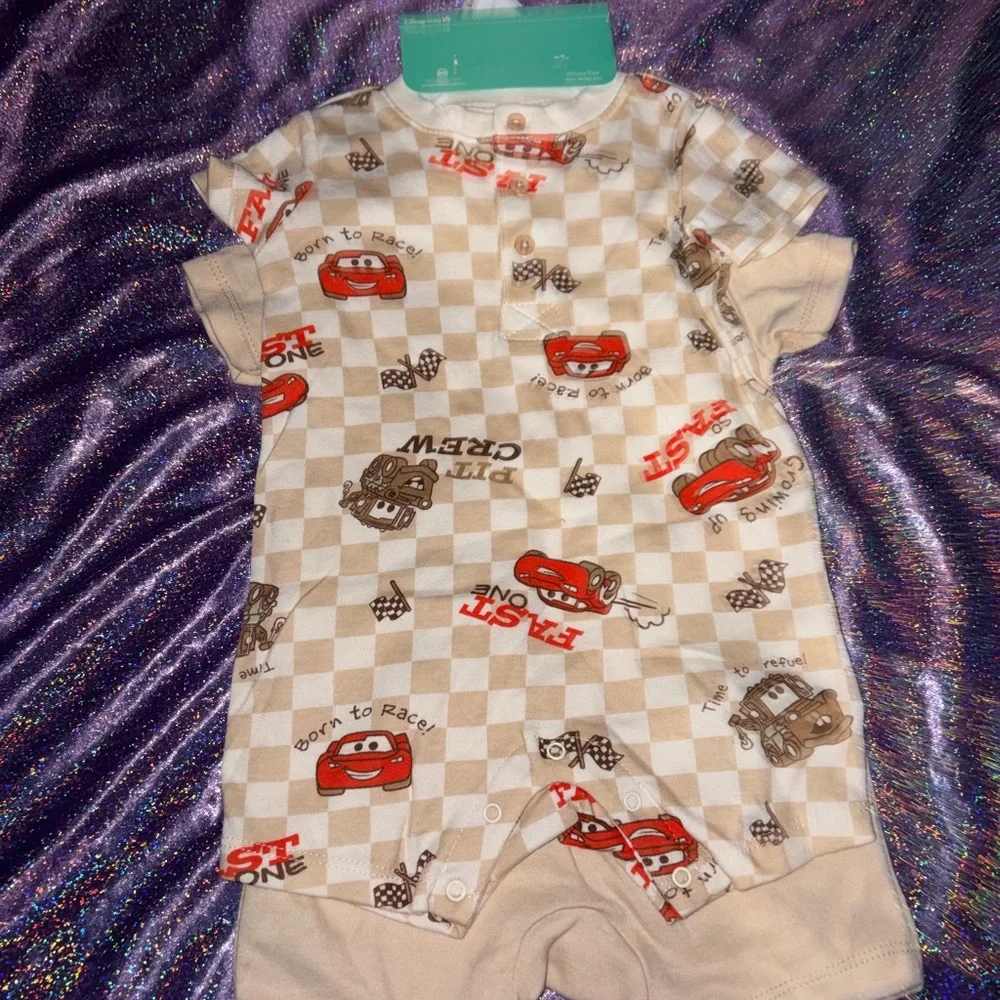Disney Baby Cars Romper Set